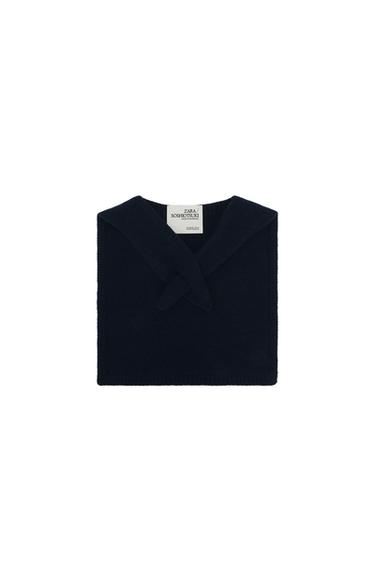 WOOL KNIT SNOOD SOSHIOTSUKI x ZARA - Blue by Zara