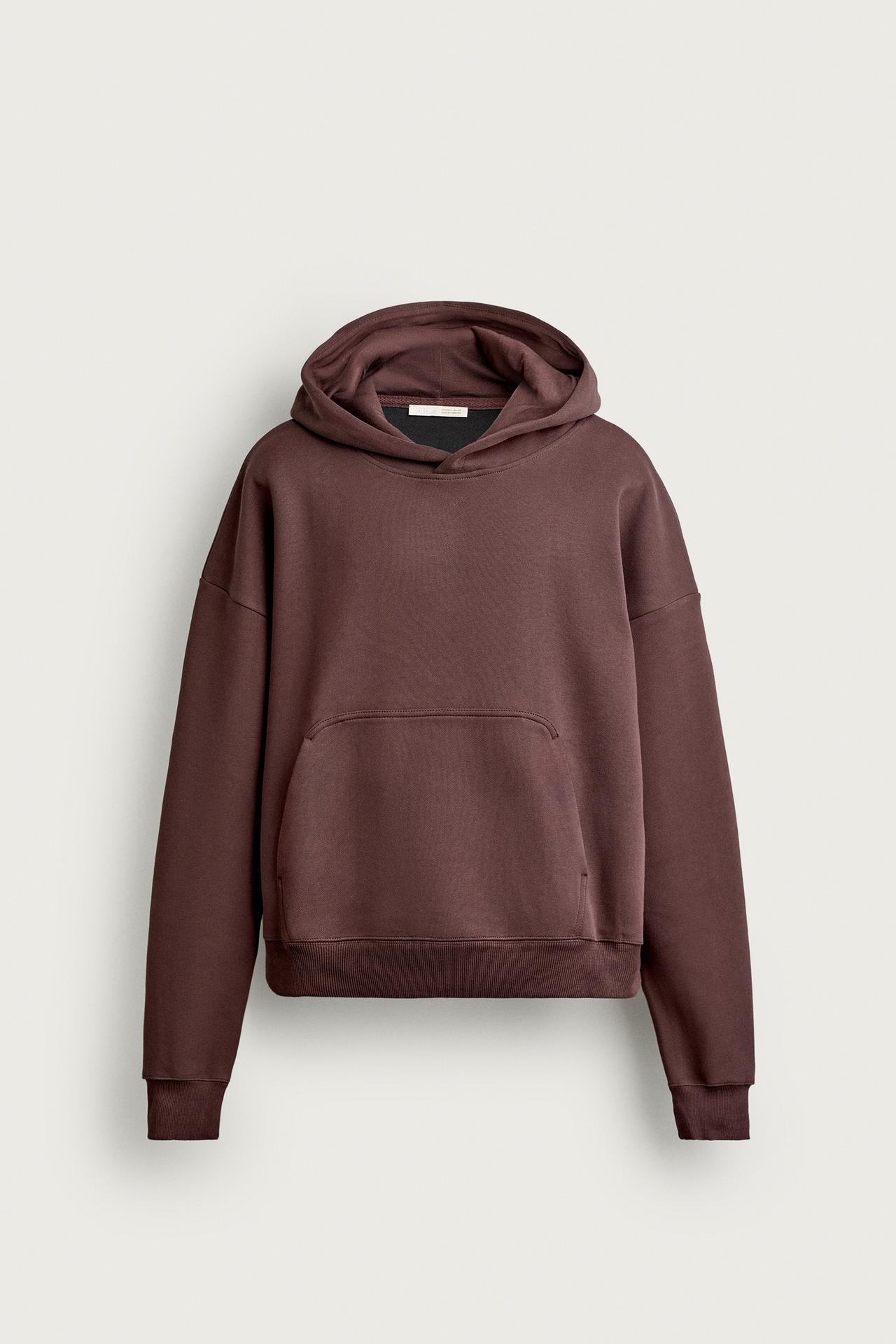 COMPACT BOXY FIT HOODIE — Eggplant