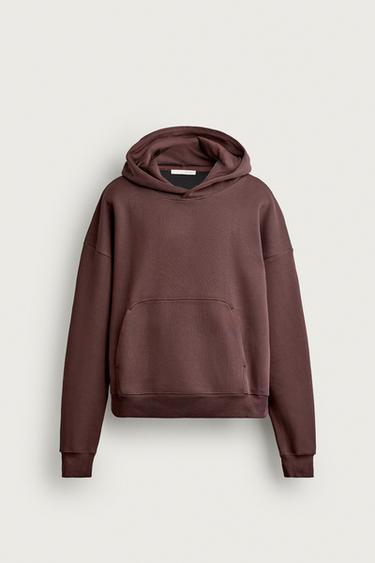 COMPACT BOXY FIT HOODIE — Eggplant 1