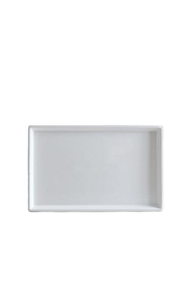 BANDEJA BAÑO LOZA BLANCA - Blanco de Zara