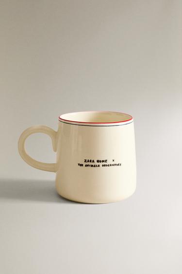 KIDS' X THE ANIMALS OBSERVATORY PORCELAIN MUG - Multicoloured by Zara - Image 1