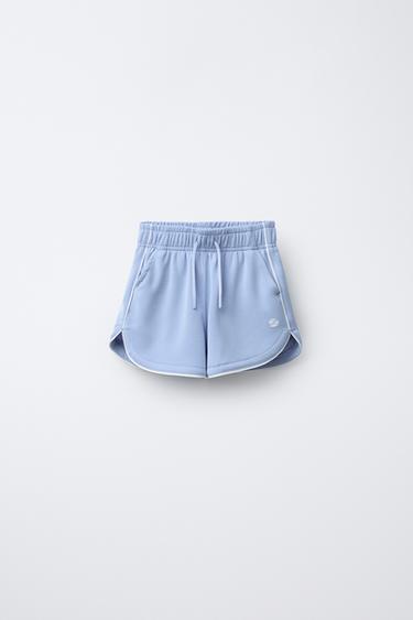 BERMUDA VIVOS CON MODAL - Azul de Zara - Imagen 0