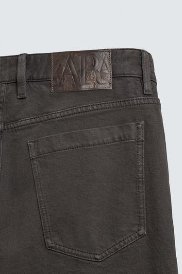 STRAIGHT-LEG TROUSERS - Brown by Zara - Image 9