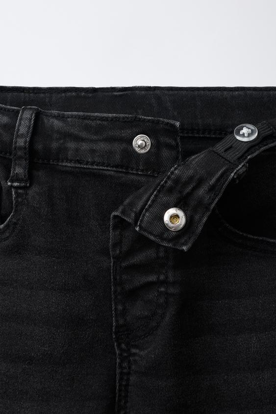 スキニーデニムパンツ - ブラック | ZARA Japan / 日本