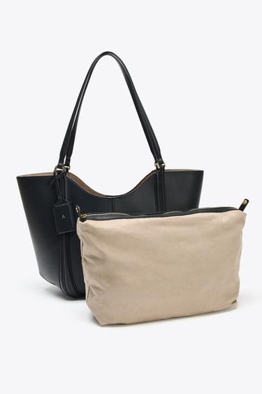 SAC MAXI SHOPPER - Noir de Zara - Image 5