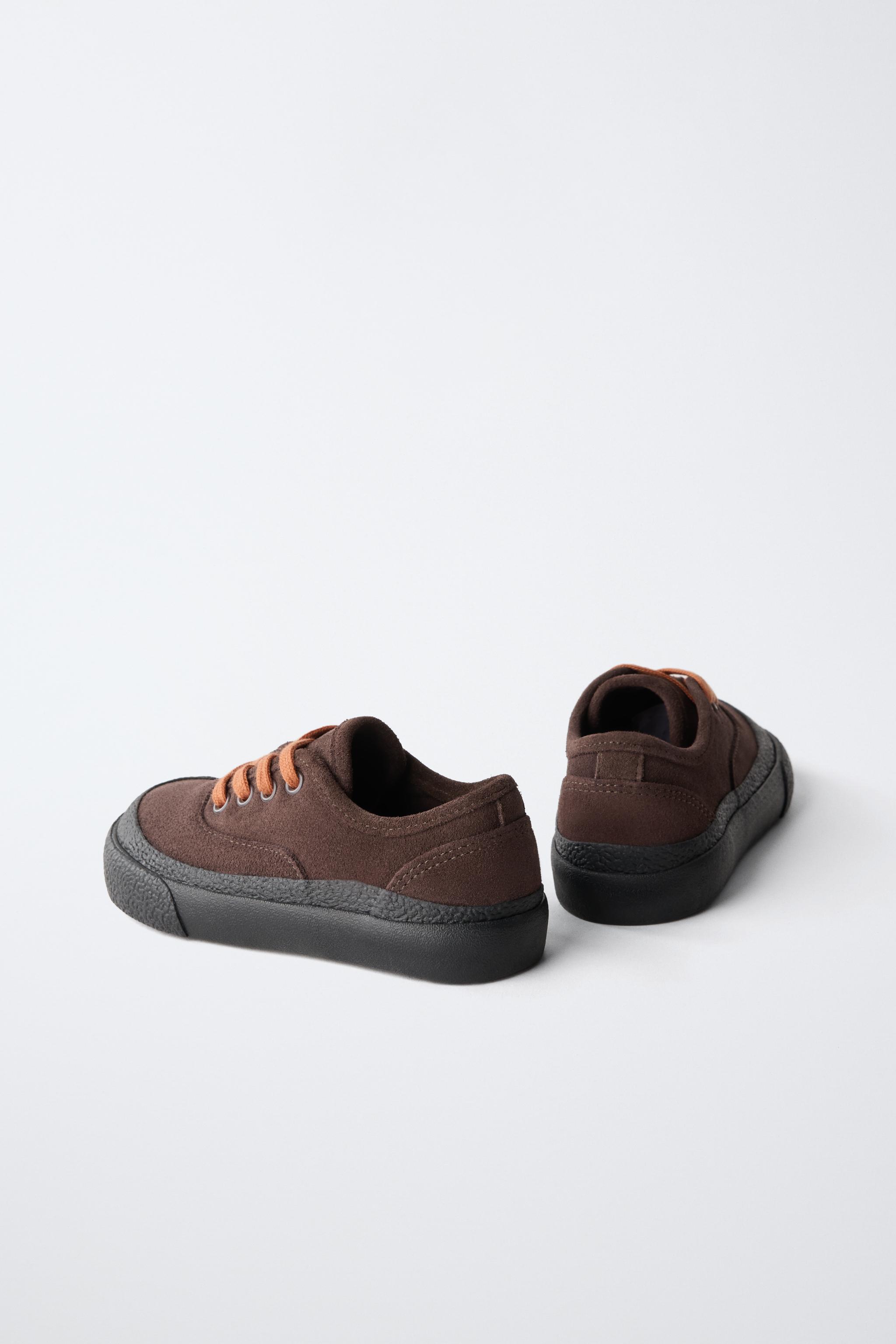 ZARA TIMELESS - BASKET CUIR