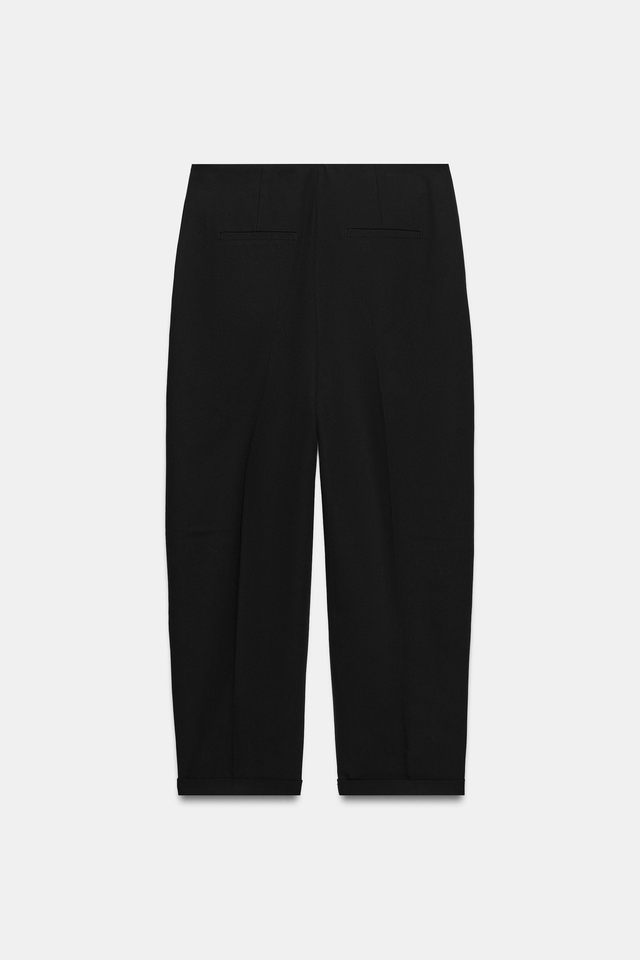 ZW COLLECTION HIGH-RISE PLEATED PANTS