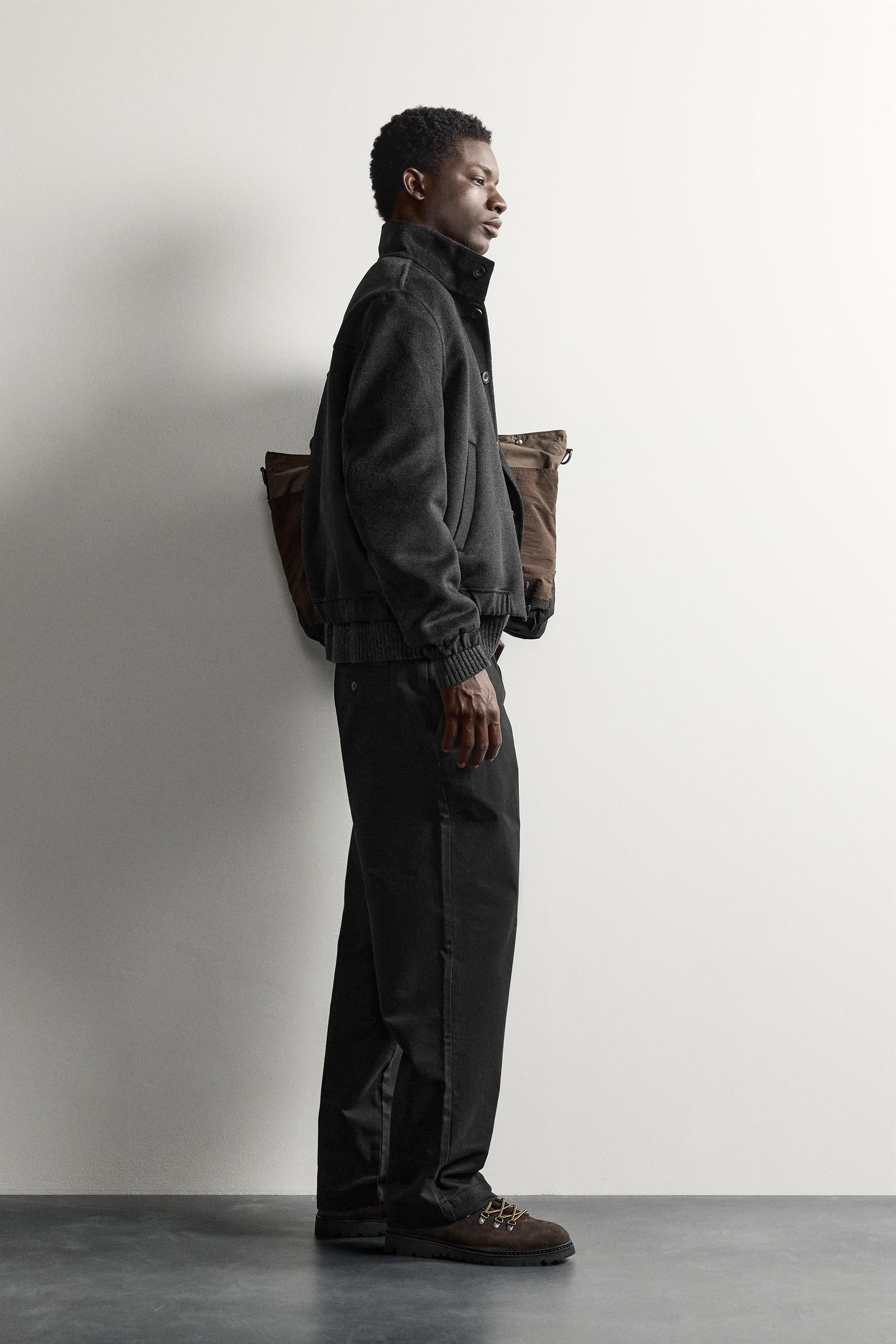BLOUSON DOUBLE FACE AVEC LAINE