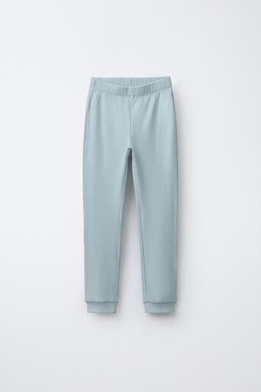 6-14 ANS/ PYJAMA CANNELÉ UNI - Vert de Zara - Image 3