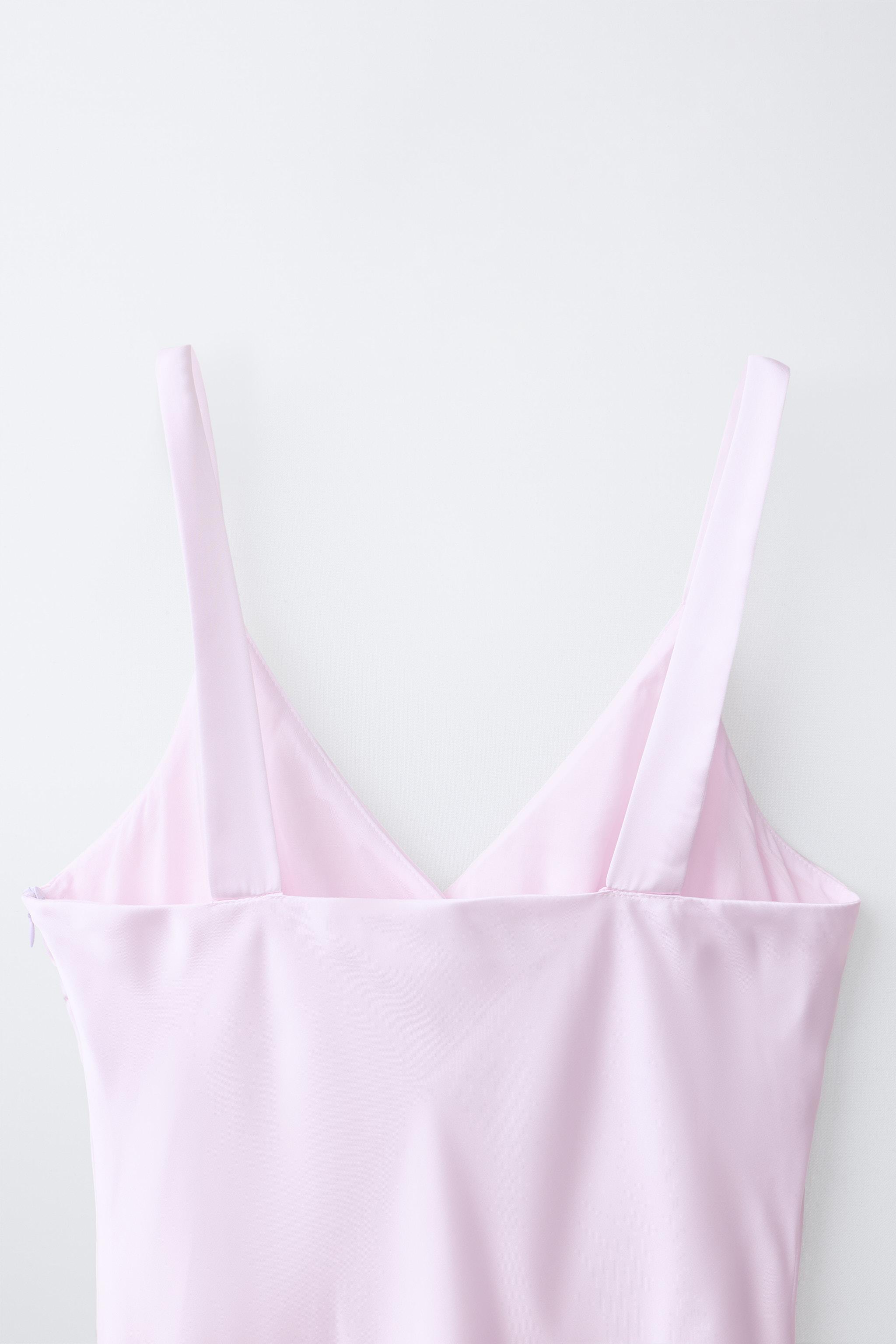 SATIN EFFECT DRESS