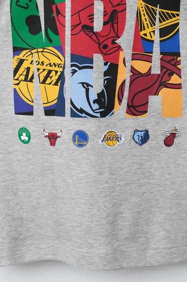 6-14 ANS/ PYJAMA NBA - MULTI TEAMS - Gris chiné de Zara - Image 5