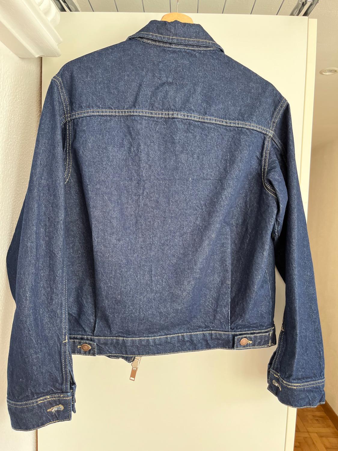 PLEATED DENIM JACKET X HARRY LAMBERT - Image 8