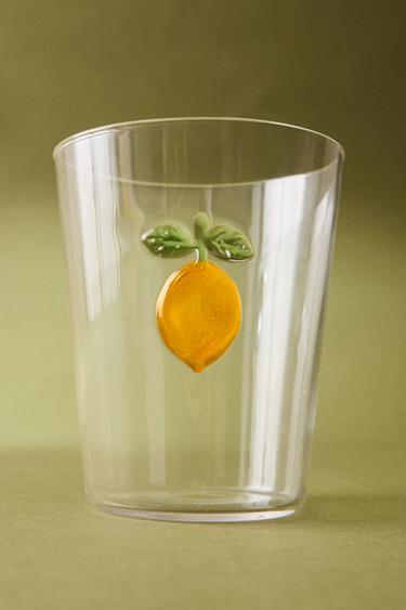 GLAS BOROSILIKATGLAS FRÜCHTEN - Gelb von Zara