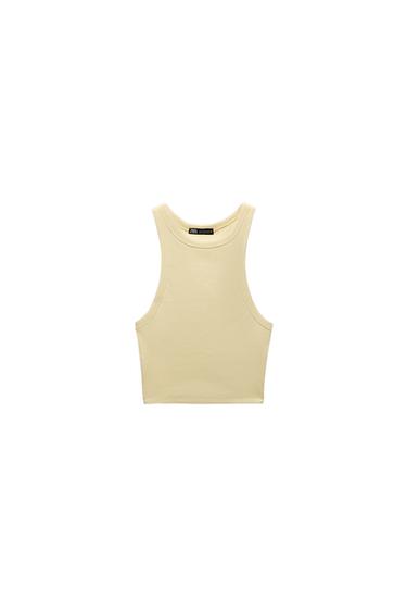 RIBBED TANK TOP