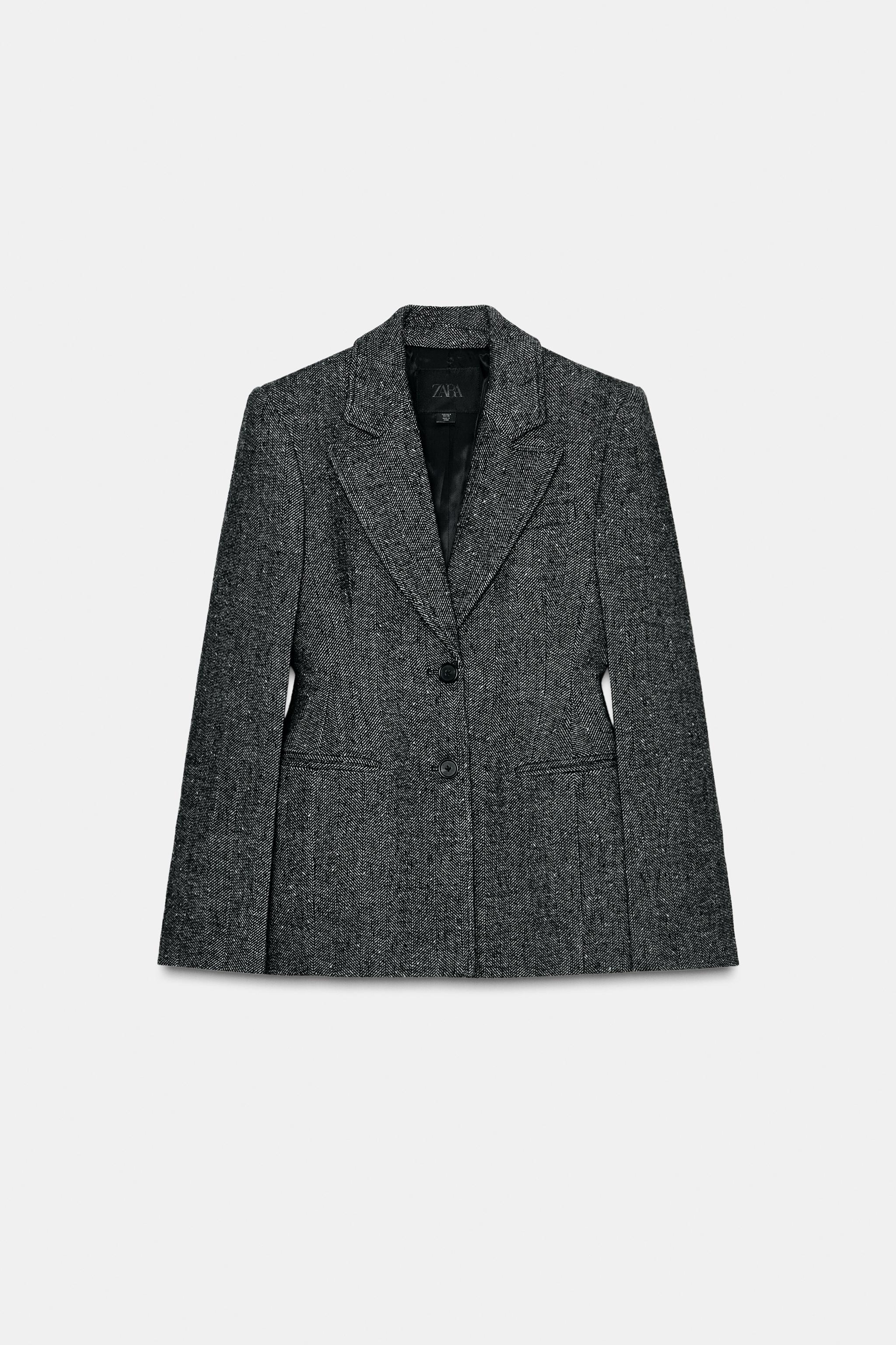 PEPLUM BLAZER WITH WOOL ZW COLLECTION