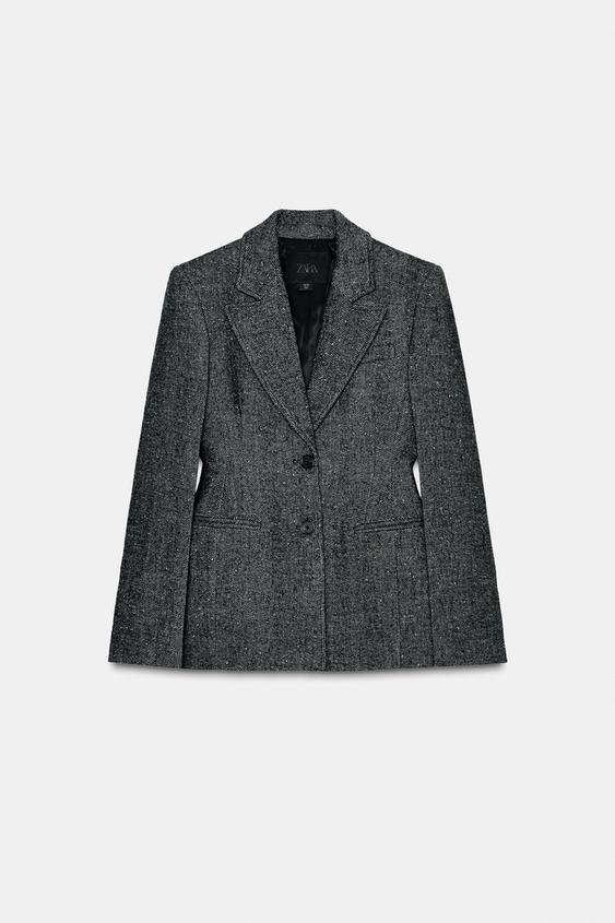 PEPLUM BLAZER WITH WOOL ZW COLLECTION