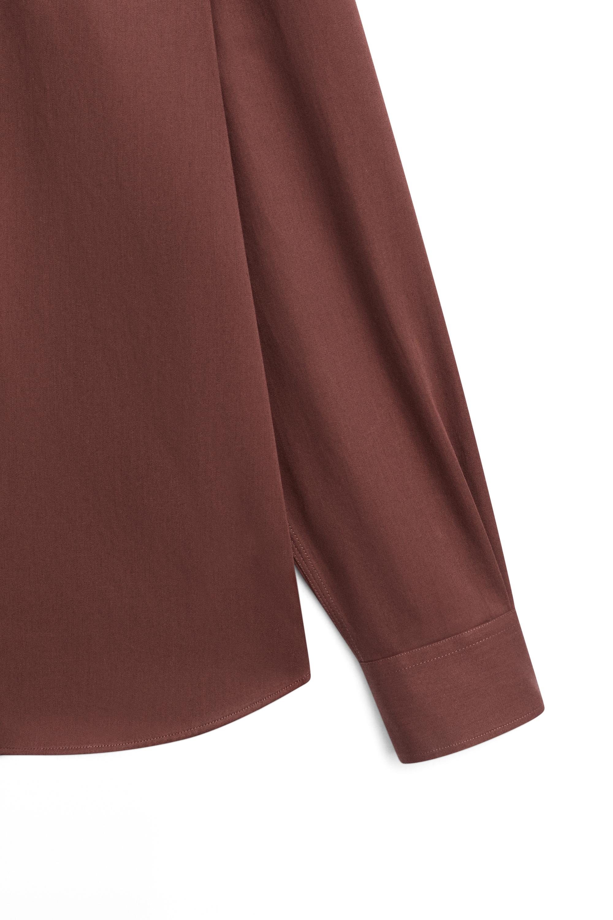 Regular fit cotton blend shirt - LIMITED EDITION