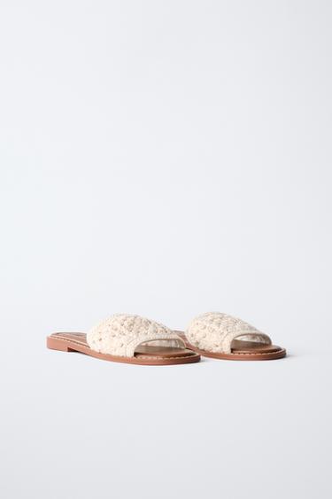 PALA CROCHET - Branco cru de Zara