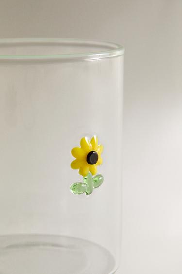 VERRE BOROSILICATE TOURNESOL - Jaune de Zara - Image 3