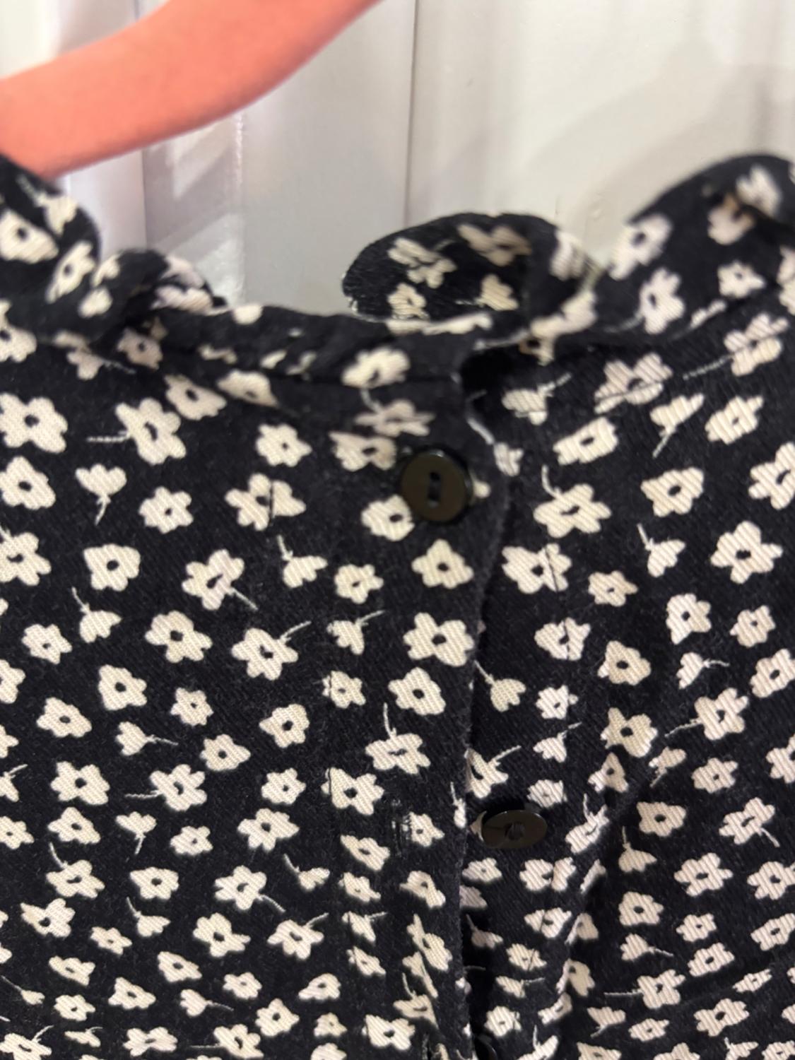 FLORAL PRINT DRESS WITH RUFFLED DETAIL - Image 7