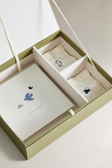 BOÎTE À SOUVENIRS BÉBÉ - Vert moyen de Zara - Image 2