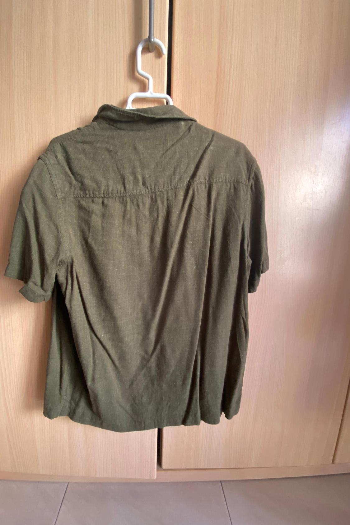 VISCOSE/LINEN BLEND SHIRT - Image 2