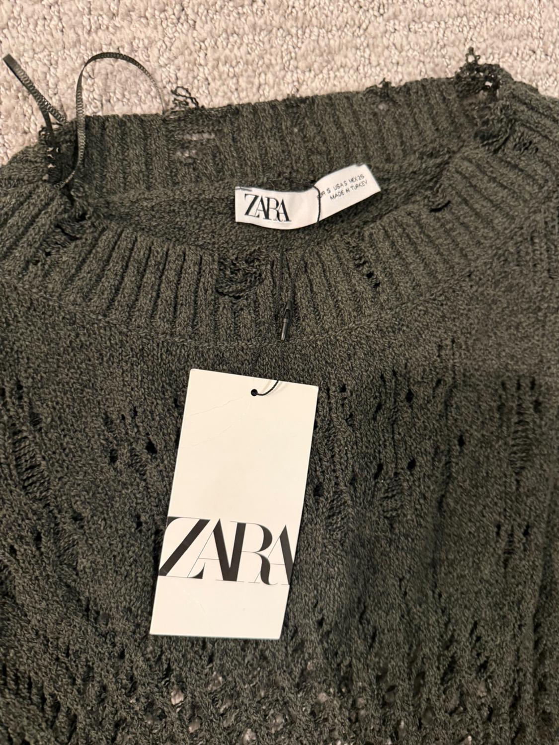 RIPPED OPEN KNIT SWEATER - Image 5