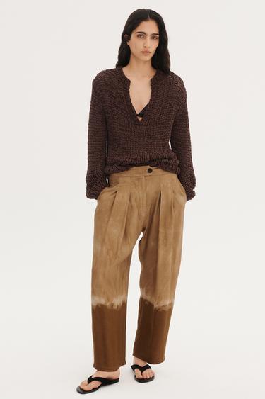 CRCHT KNT 16 - Zara 브라운