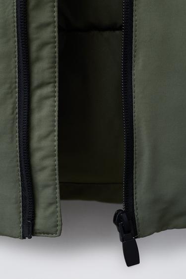 PARKA DÉPERLANTE - Kaki de Zara - Image 7