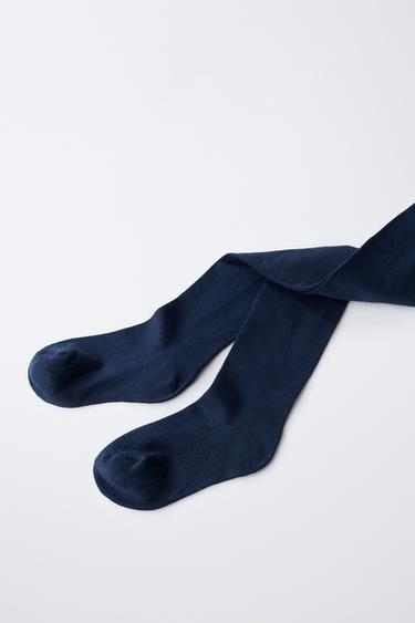 COLLANT UNI - Bleu marine de Zara - Image 2