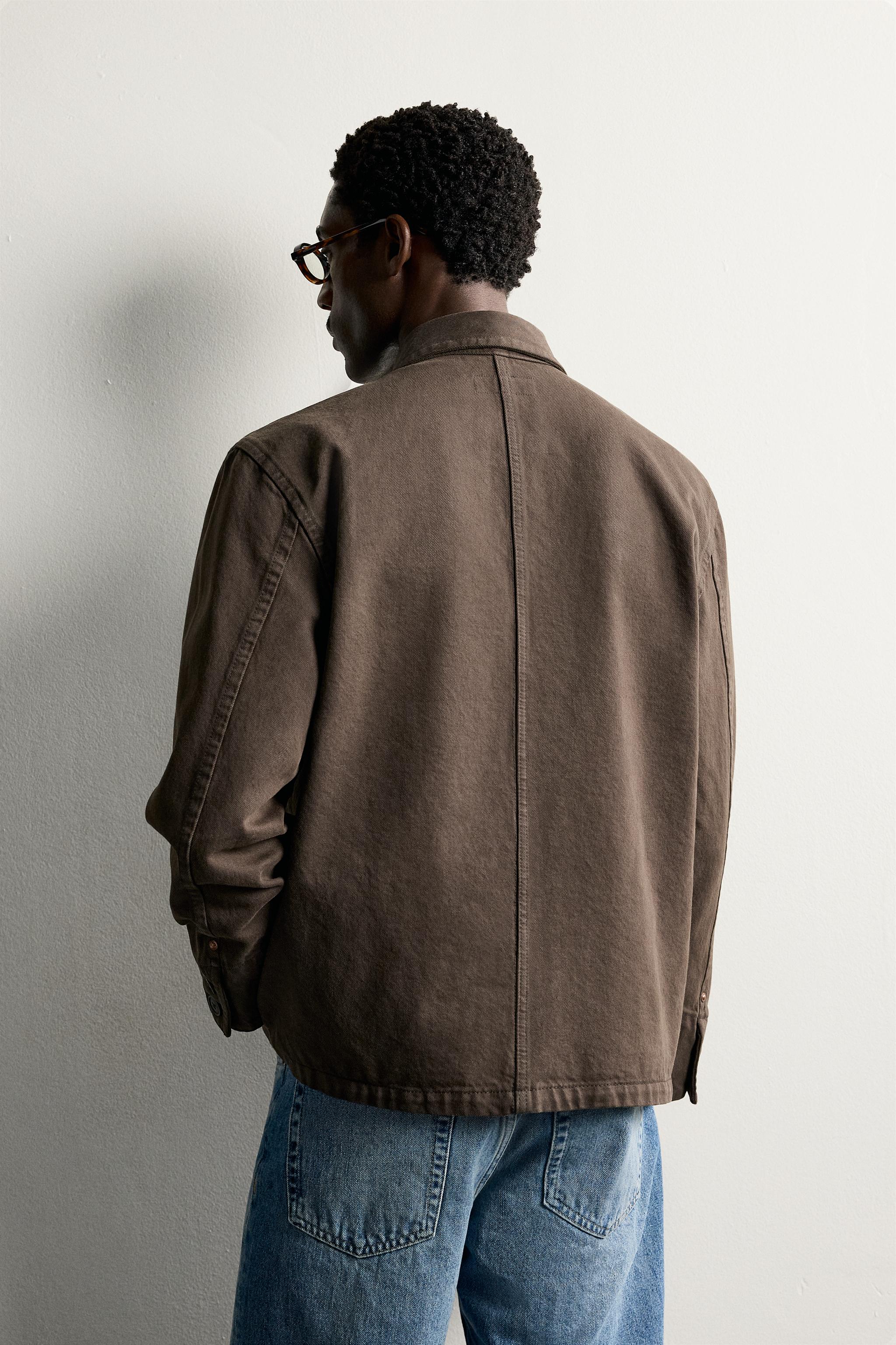 REGULAR FIT POCKET OVERSHIRT