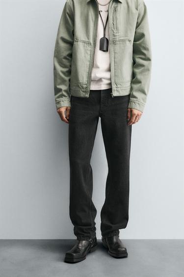 JEANS SLIM FIT - Carbón de Zara