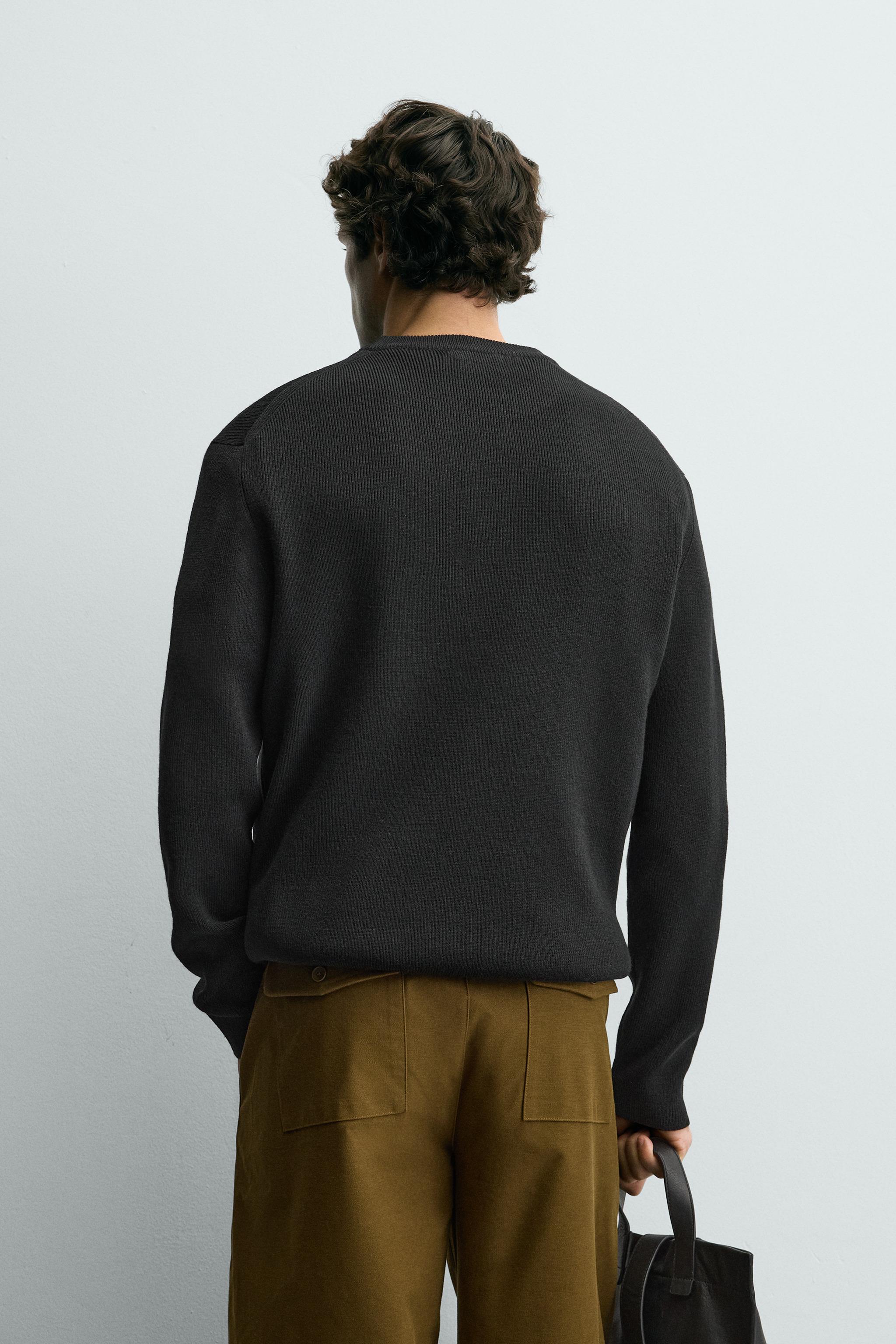 WOOL BLEND TEXTURED JUMPER