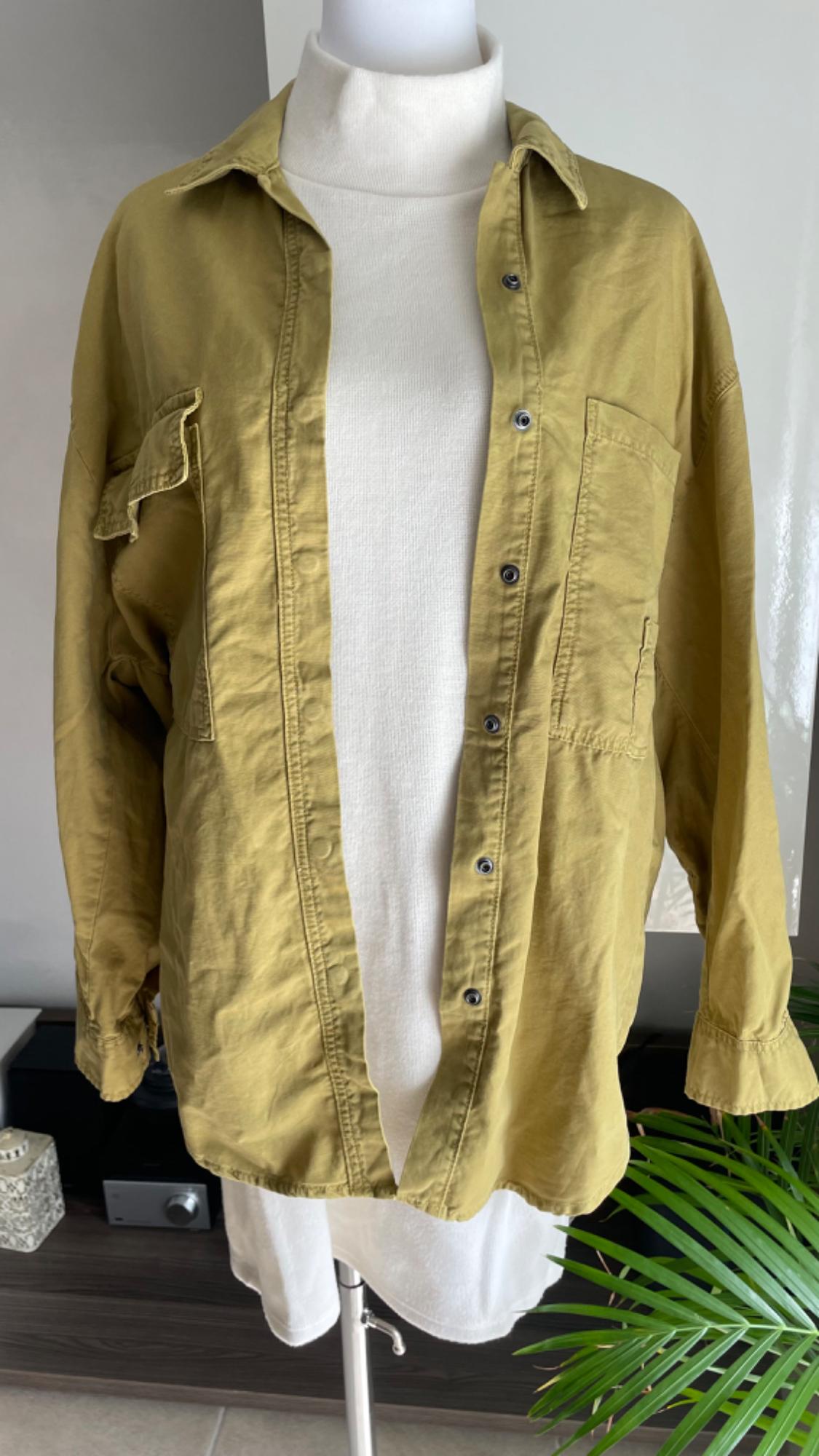 CROPPED JACKET WITH CONTRAST DRAWSTRINGS - Image 5
