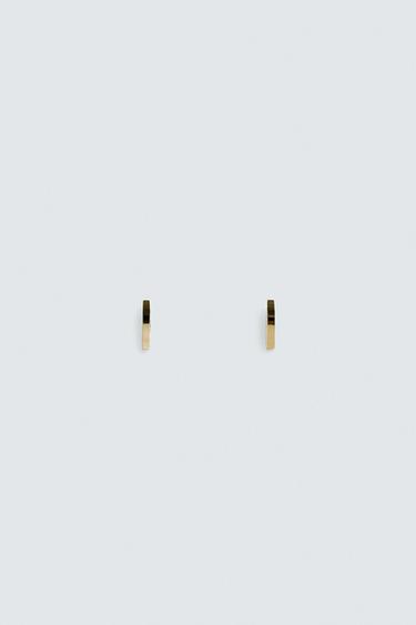 HOOP EARRINGS - Gold by Zara