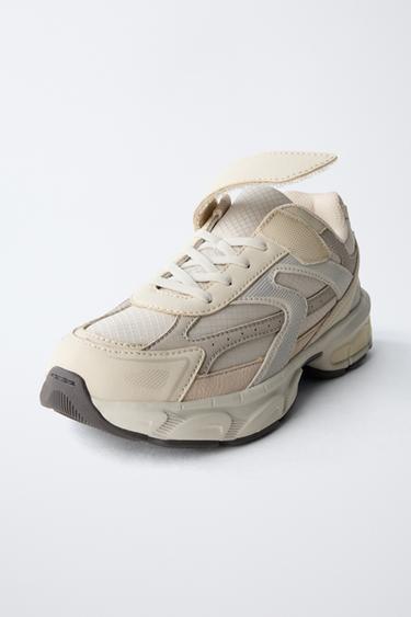 TENNIS AVEC PIÈCES MULTIPLES - Gris de Zara - Image 2