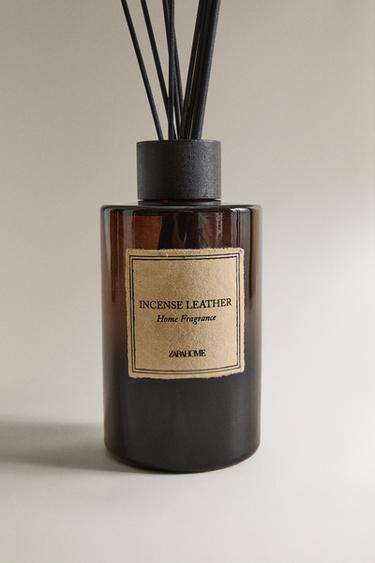 (500 ML) INCENSE LEATHER REED DIFFUSERS - Bronze by Zara - Image 2