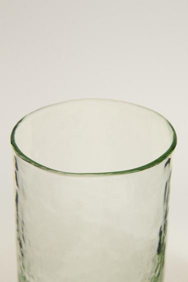 VERRE À SODA EFFET MARTELÉ - Vert de Zara - Image 1