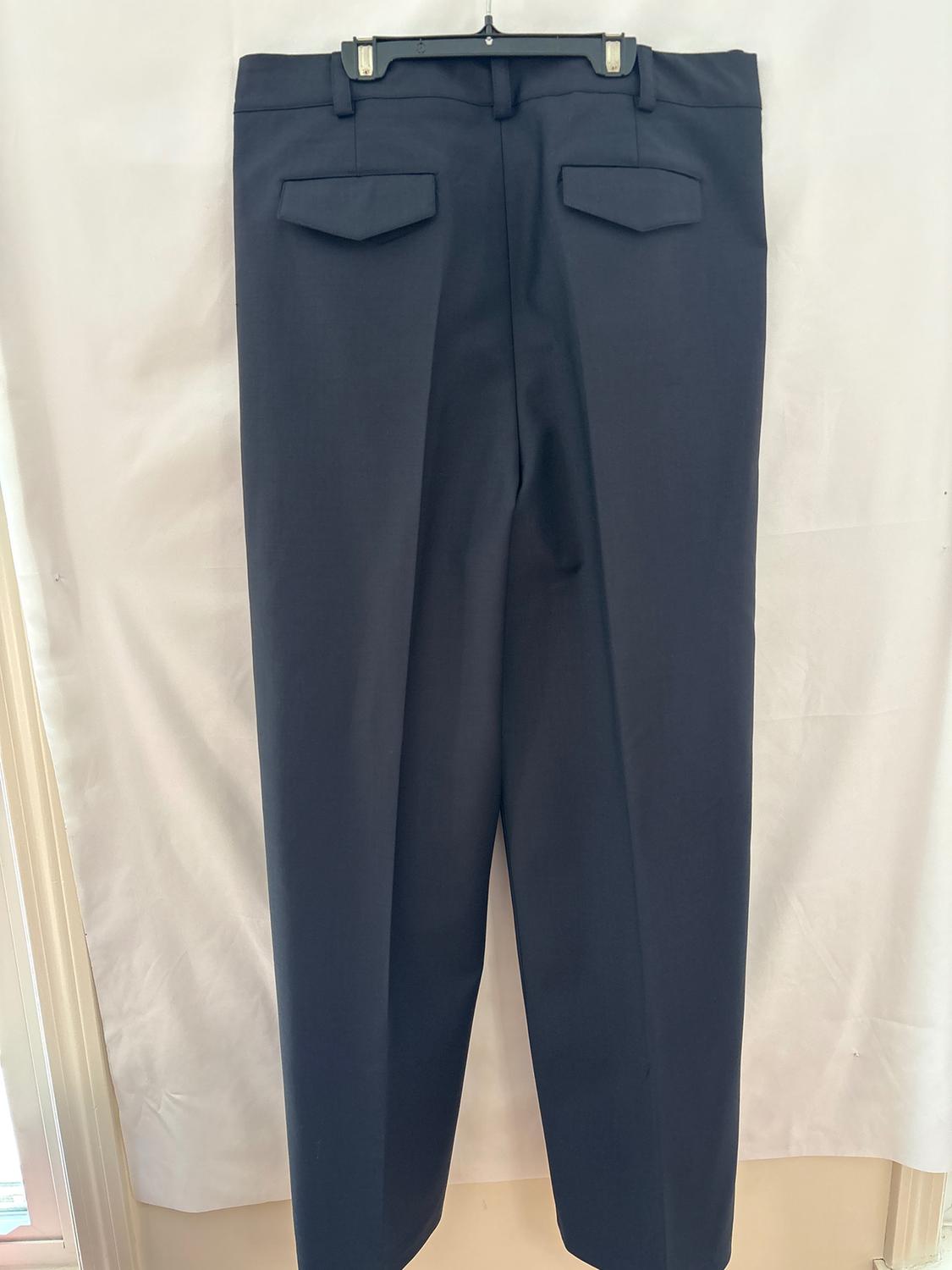 WOOL BLEND PLEATED PANTS ZW COLLECTION - Image 2