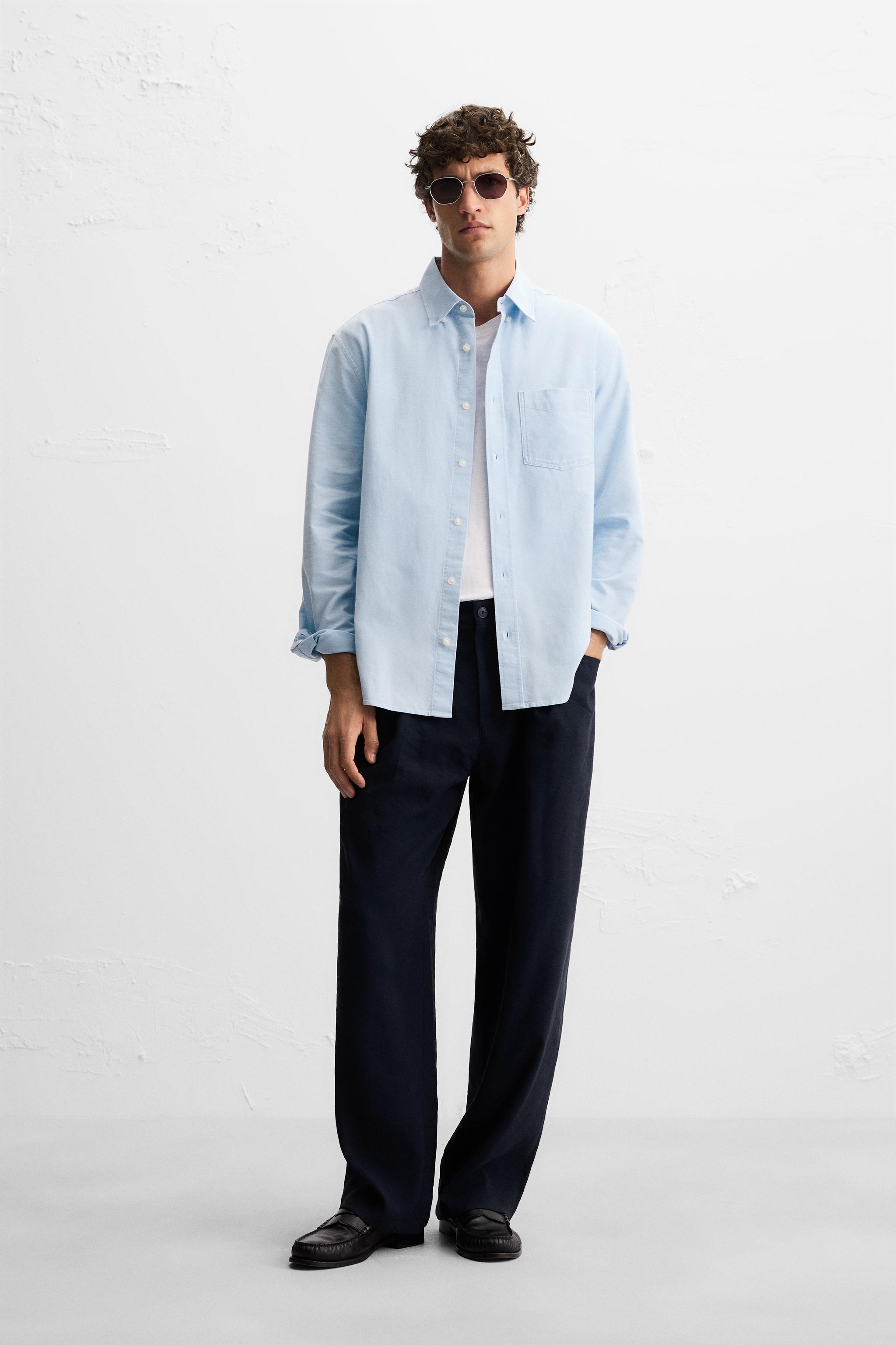 【everyone】 button-down oxford shirt everyone button-down oxford shirt (SAX) | everyone