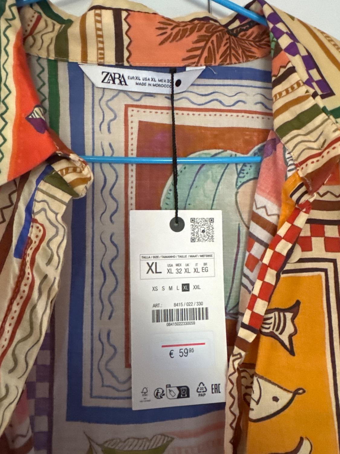 ZW COLLECTION PRINT SHIRT DRESS - Image 3