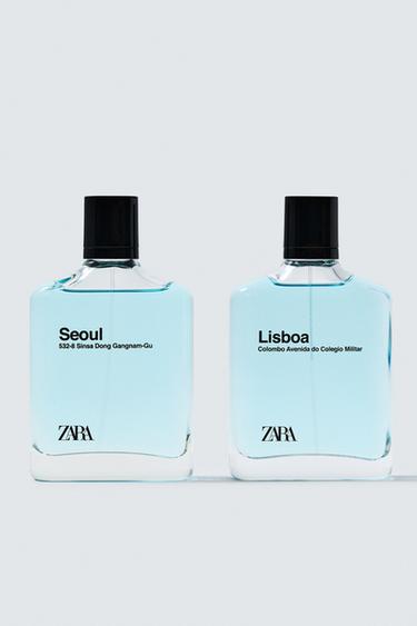 SEOUL 532-8 SINSA DONG + LISBOA COLOMBO AVENIDA DO COLEGIO EDT 2X100 ML / 3.38 oz - TINTED LEATHER by Zara
