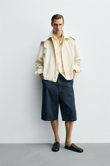 PARKA TEKNIKOA, CROPPED FIT, TXANOAREKIN - Artile kolorea, Zara-rena