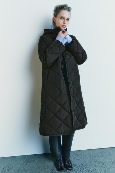 ZW COLLECTION WATER-REPELLENT PUFFER JACKET - Khaki by Zara - Image 0