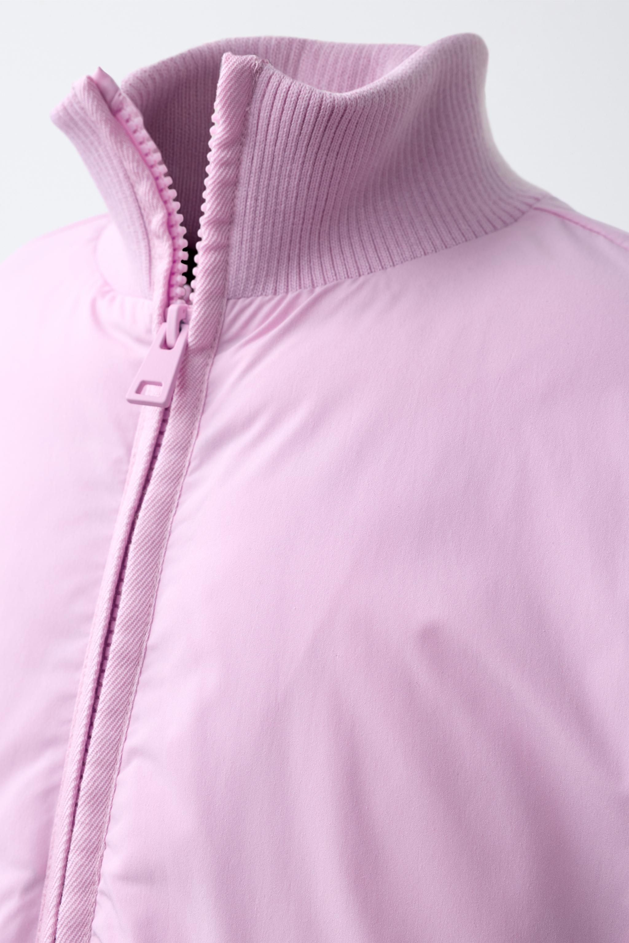 Детские куртки Zara WATER-REPELLENT QUILTED COAT — фото 5