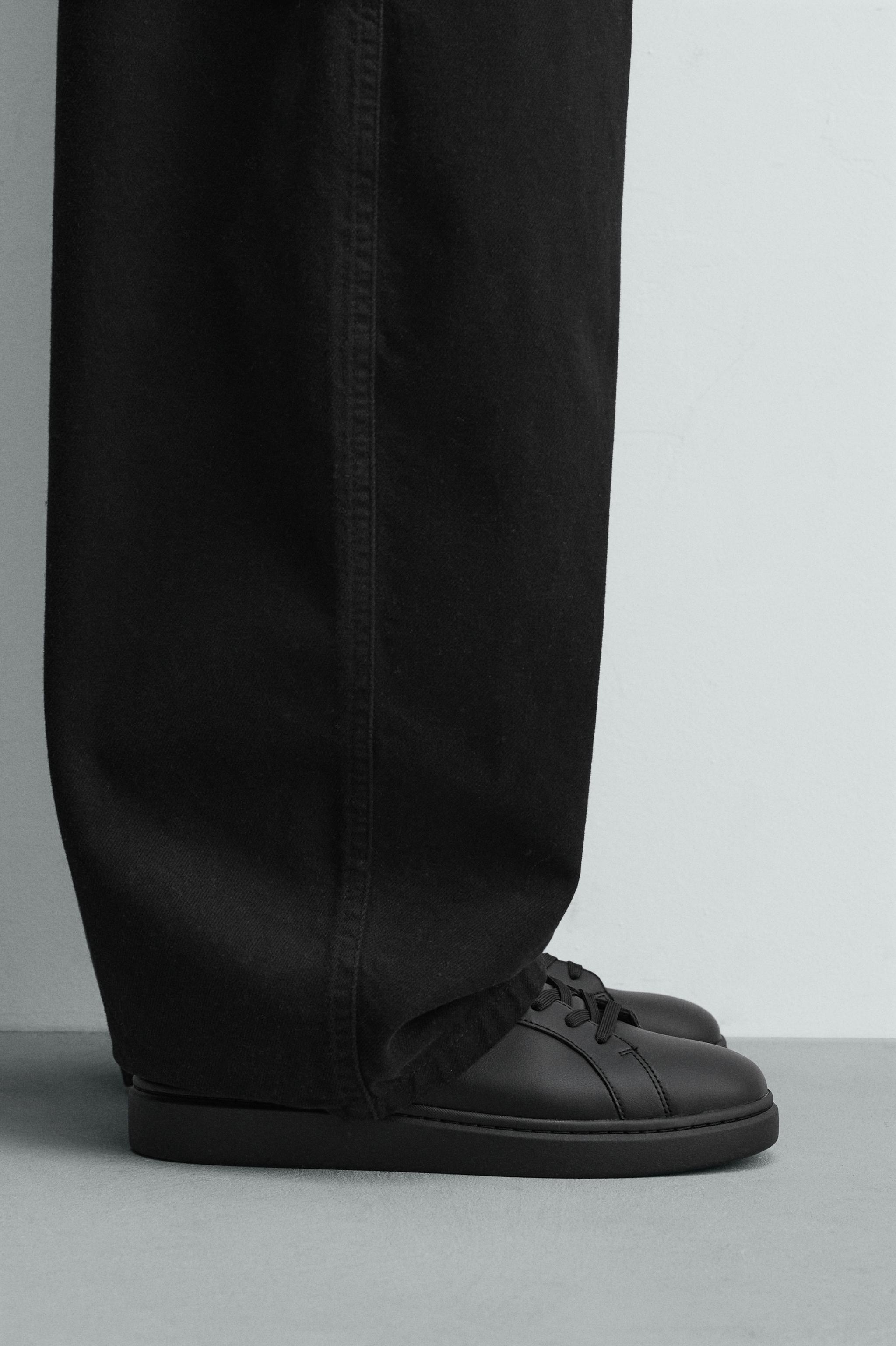 Мужские кроссовки Zara MONOCHROME CHUNKY SNEAKERS