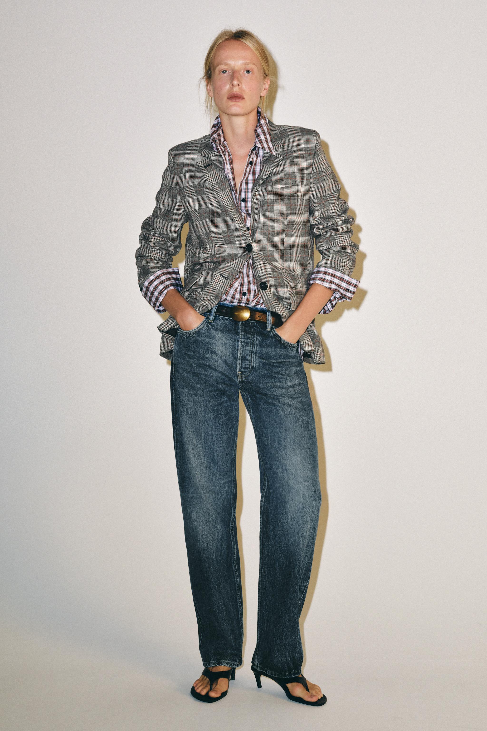 ZW COLLECTION PLAID BLAZER