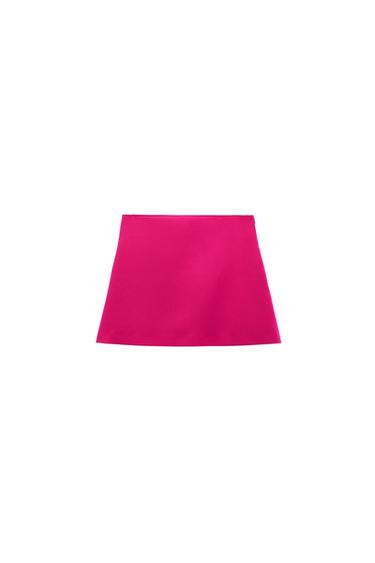 HIGH-WAISTED SHORT SKIRT