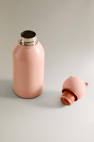 CHILDREN'S CHEETAH BOTTLE - Pink by Zara - Image 4