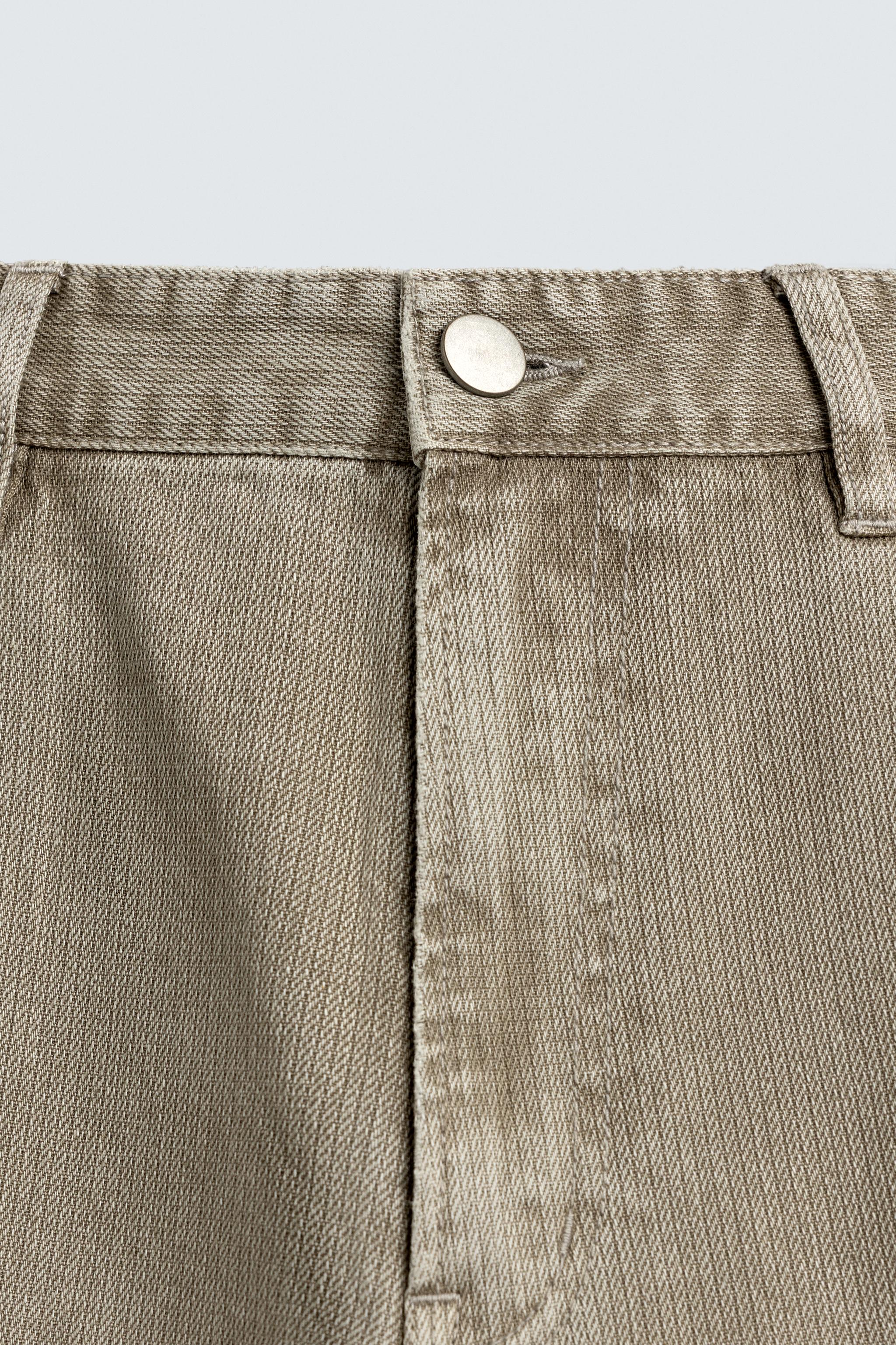 PANTALON FLARE FIT STRUCTURÉ EN COTON